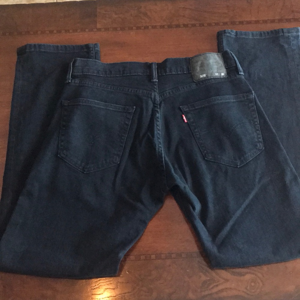 Levis 505 stratus size 30 blue